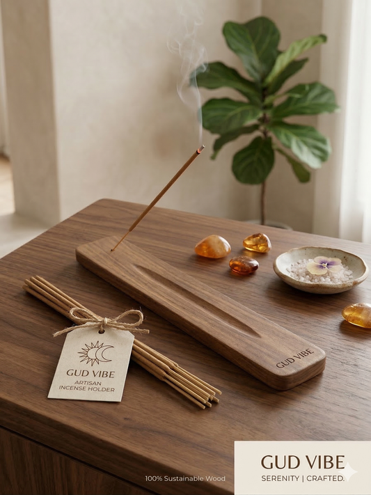 Wooden Incense Stick Holder