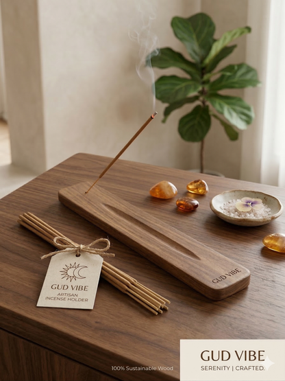 Wooden Incense Stick Holder